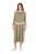 Ulla Popken 831963 Robe à manches longues Gris - Robes maxi - Robes maxi grande taille