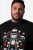 Men+ 148 T-shirt bellyfit Père Noël à moto Noir - T-shirts - T-shirts Homme Grande Taille