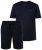 Men+ 196 Pyjama modèle court Bleu marine - Sous-vêtements & bain - Sous-vêtements Grande Taille