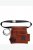 JP1880 832565 Ceinture à outils en cuir extra-long Marron foncé - Ceintures à outils - 