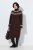 Ulla Popken 832670 Robe en maille imprimée à col roulé Multicolore - Robes - Robes pour toutes les tailles