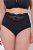 Ulla Popken 832874 Culottes taille haute en dentelle lot de 3 Marron - Culottes - 