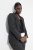 Ulla Popken 832935 Blazer à chevrons aux reflets métallisés Gris - Blazers - Blazers grande taille pour femme