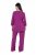 Ulla Popken 833660 Pyjama Violet - Pyjamas/vêtements de détente - 