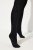 Ulla Popken 833809 Collant à imprimé animal Noir - Collants & chaussettes - 