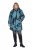 Ulla Popken 833977 Manteau technique Turquoise - Manteaux - Manteaux femme grande taille