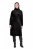 Ulla Popken 834234 Robe en velours à col roulé Noir - Robes de soirée - Robes de soirée grande taille