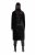 Ulla Popken 834234 Robe en velours à col roulé Noir - Robes de soirée - Robes de soirée grande taille