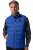 Boston Park 460 Gilet matelassé à col montant Bleu - Vestes - Vestes Homme Grandes Tailles