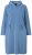 Ulla Popken 834536 Robe sweat à capuche Bleu denim - Robes sweat - 