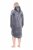 Ulla Popken 834550 Robe à manches longues et capuche Anthracite - Robes sweat - 