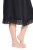 Ulla Popken 834837 Peignoir kimono en dentelle Noir - Robes de chambre & peignoirs - 