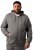 Men+ 851 Veste sweat à capuche Gris chiné - Sweatshirts & hoodies - Sweatshirts/Hoodies grande taille homme