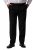 Men+ 066 Porto Pantalon de costume bellyfit Noir - Costumes - Costumes grandes tailles 