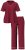 Ulla Popken 835397 Pyjama à manches courtes et col chemise Lilas - Pyjamas/vêtements de détente - 