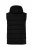 Men+ 442 Gilet matelassé à capuche et imprimé Noir - Vestes - Vestes Homme Grandes Tailles