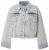 Ulla Popken 835486 Veste en jean à manches larges Bleu denim - Vestes - Vestes femme grande taille