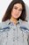 Ulla Popken 835486 Veste en jean à manches larges Bleu denim - Vestes - Vestes femme grande taille