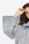 Ulla Popken 835486 Veste en jean à manches larges Bleu denim - Vestes - Vestes femme grande taille