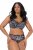 Ulla Popken 835633 Culottes à imprimé animal Multicolore - Culottes - 