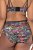 Ulla Popken 835633 Culottes à imprimé animal Multicolore - Culottes - 