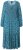 Ulla Popken 835713 Robe fleurie Bleu marine - Robes maxi - Robes maxi grande taille
