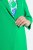 Ulla Popken 836165 Blazer long à manches 3/4 Vert - Blazers - Blazers grande taille pour femme