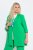 Ulla Popken 836165 Blazer long à manches 3/4 Vert - Blazers - Blazers grande taille pour femme