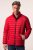 Boston Park 638 Veste matelassée bellyfit à col montant Rouge - Vestes - Vestes Homme Grandes Tailles