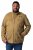 Men+ 641 Veste en coton à col montant Camel - Vestes - Vestes Homme Grandes Tailles