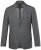 JP1880 Rimini Flexnamic Blazer en jersey rayé Gris foncé - Costumes - Costumes grandes tailles 