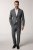 JP1880 Rimini Flexnamic Blazer en jersey rayé Gris foncé - Costumes - Costumes grandes tailles 