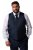 Men+ 710 Florenz Gilet de costume Bleu marine - Costumes - Costumes grandes tailles 