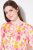 Ulla Popken 836739 Robe en lin mélangé fleurie Blanc - Robes d'été - Robes d'été grande taille