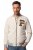JP1880 836786 Veste college avec écusson Blanc cassé - Vestes - Vestes Homme Grandes Tailles