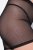Ulla Popken 836805 Panty anti-frottement à pois Noir - Panties anti-frottement - 
