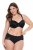 Ulla Popken 837080 Culottes taille haute en dentelle lot de 3 Rose - Culottes - 