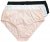Ulla Popken 837353 Culottes en dentelle lot de 3 Beige - Culottes - 