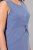 Ulla Popken 837874 Robe en jersey sans manches Bleu - Robes en jersey - 
