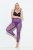 Ulla Popken 837935 Legging collant à motifs Violet - Collants & chaussettes - 