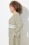 Ulla Popken 838120 Robe imprimée à col V Vert clair - Robes mini - Robes courtes grande taille