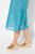 Ulla Popken 838483 Robe à imprimé animal Turquoise - Robes d'été - Robes d'été grande taille