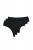 Ulla Popken 838637 Strings lot de 3 Noir - Culottes - 