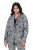 Ulla Popken 838656 Blazer fleuri Blanc - Blazers - Blazers grande taille pour femme