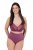 Ulla Popken 838675 Culottes taille haute Violet foncé - Culottes - 