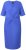 Ulla Popken 838765 Robe en jersey à manches courtes et col V Bleu gris - Robes midi - Robes midi grande taille