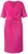 Ulla Popken 838765 Robe en jersey à manches courtes et col V Rose - Robes - Robes pour toutes les tailles