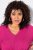Ulla Popken 838765 Robe en jersey à manches courtes et col V Rose - Robes - Robes pour toutes les tailles