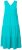 Ulla Popken 839135 Robe longue sans manches Turquoise - Robes maxi - Robes maxi grande taille
