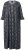 Ulla Popken 839518 Robe à imprimé animal et manches 3/4 Anthracite - Robes maxi - Robes maxi grande taille